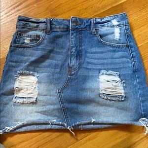 Denim Skirt